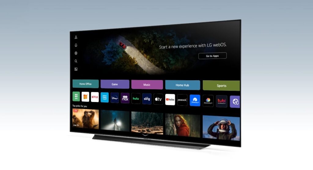 LG webOS TV with Chromecast