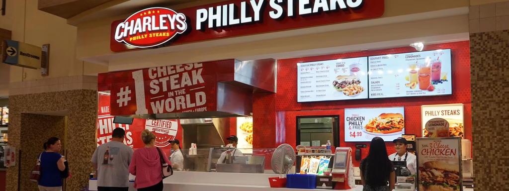 Charley's Philly Steaks Digital Menu Boards